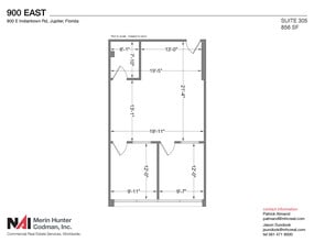 900 E Indiantown Rd, Jupiter, FL for lease Floor Plan- Image 2 of 2