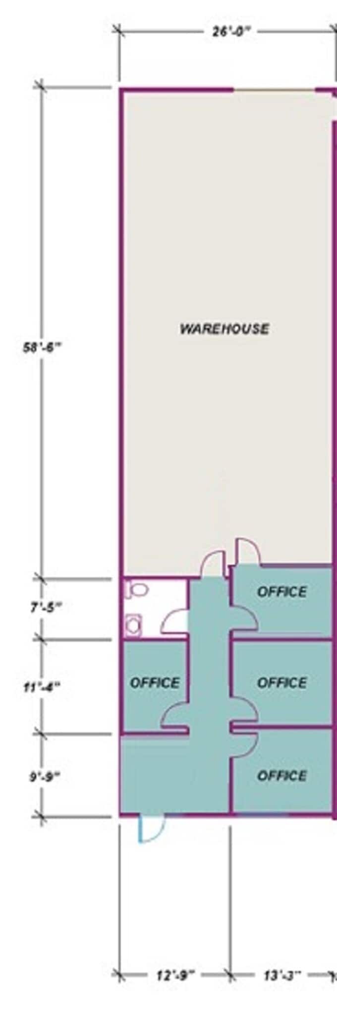 6255 McLeod Dr, Las Vegas, NV à louer Plan d’étage- Image 1 de 10