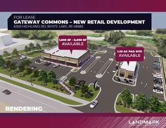 Plus de détails pour 6350 Highland Rd, White Lake, MI - Commerce de détail à louer