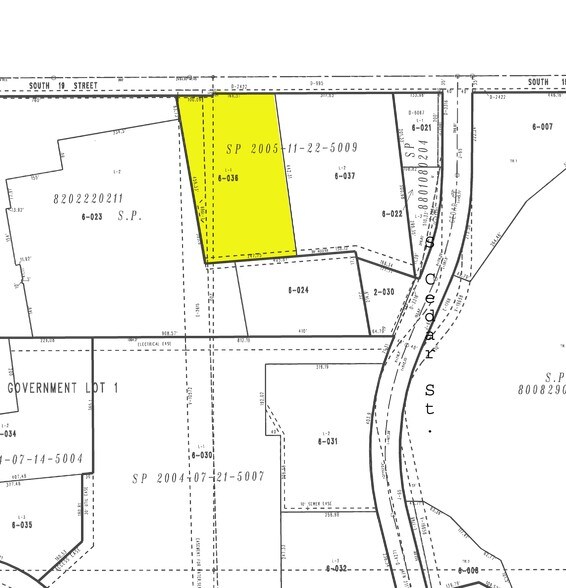 1901 S Union Ave, Tacoma, WA à louer - Plan cadastral - Image 2 de 7