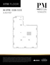 523 W 6th St, Los Angeles, CA à louer Plan d’étage- Image 1 de 1