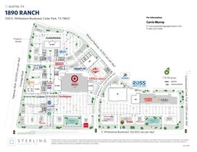 1335 E Whitestone Blvd, Cedar Park, TX for lease Site Plan- Image 1 of 1