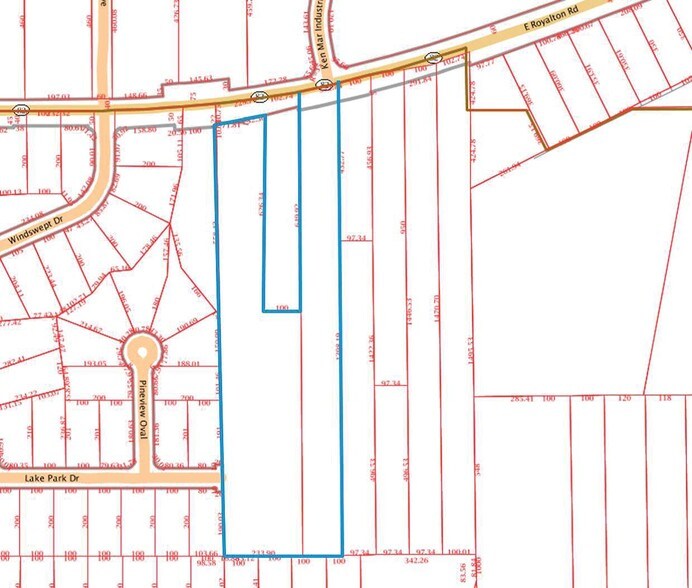 4122 Royalton Rd, Brecksville, OH à vendre - Plan cadastral - Image 2 de 12