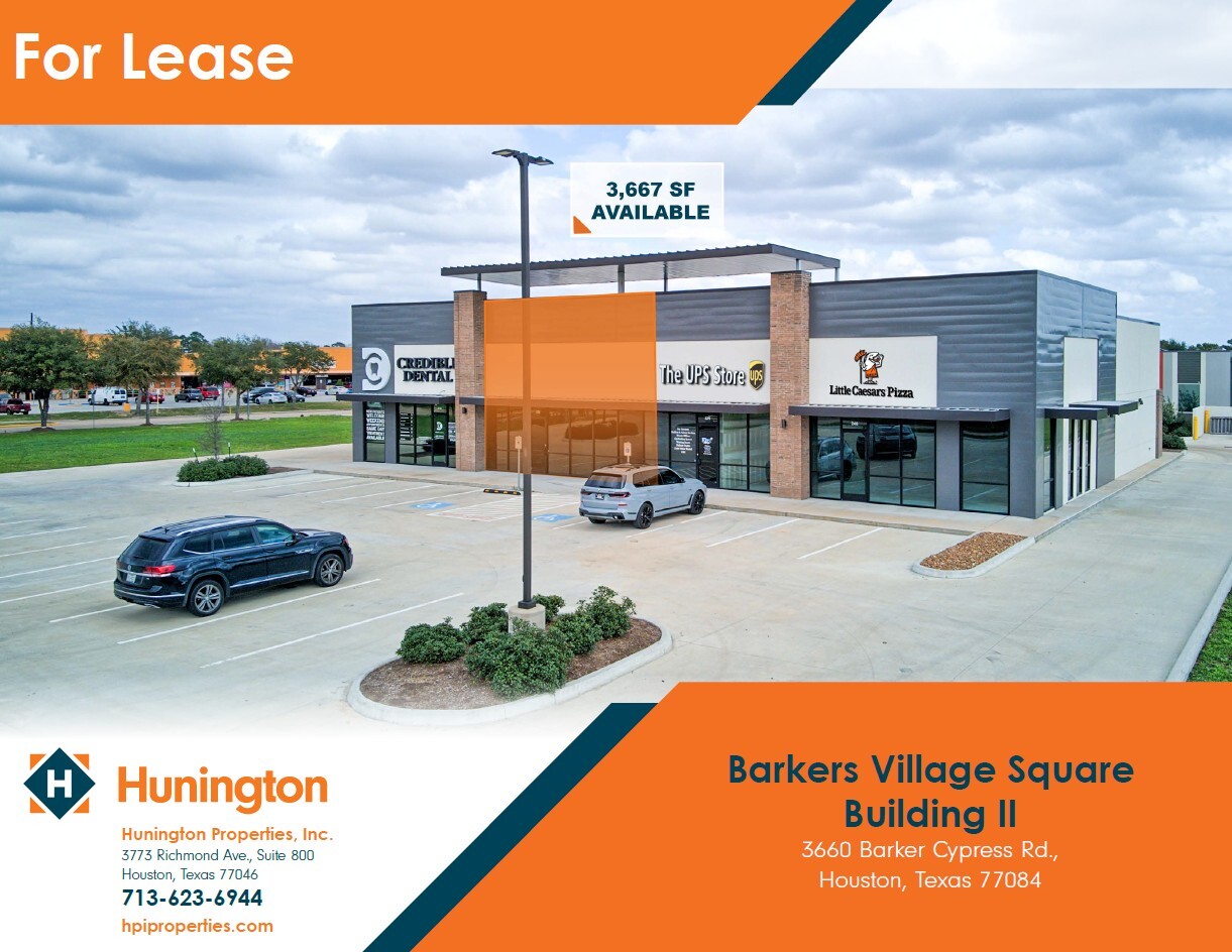 3660 Barker Cypress Rd, Houston, TX for lease Primary Photo- Image 1 of 2