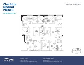 330 Billingsley Rd, Charlotte, NC à louer Plan d’étage- Image 1 de 1