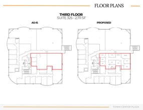 9400 Grogans Mill Rd, The Woodlands, TX à louer Plan d’étage- Image 2 de 2