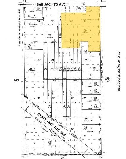 681 E San Jacinto Ave, Perris, CA for lease - Plat Map - Image 2 of 8