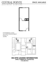 1651 E 4th St, Santa Ana, CA for lease Floor Plan- Image 1 of 1