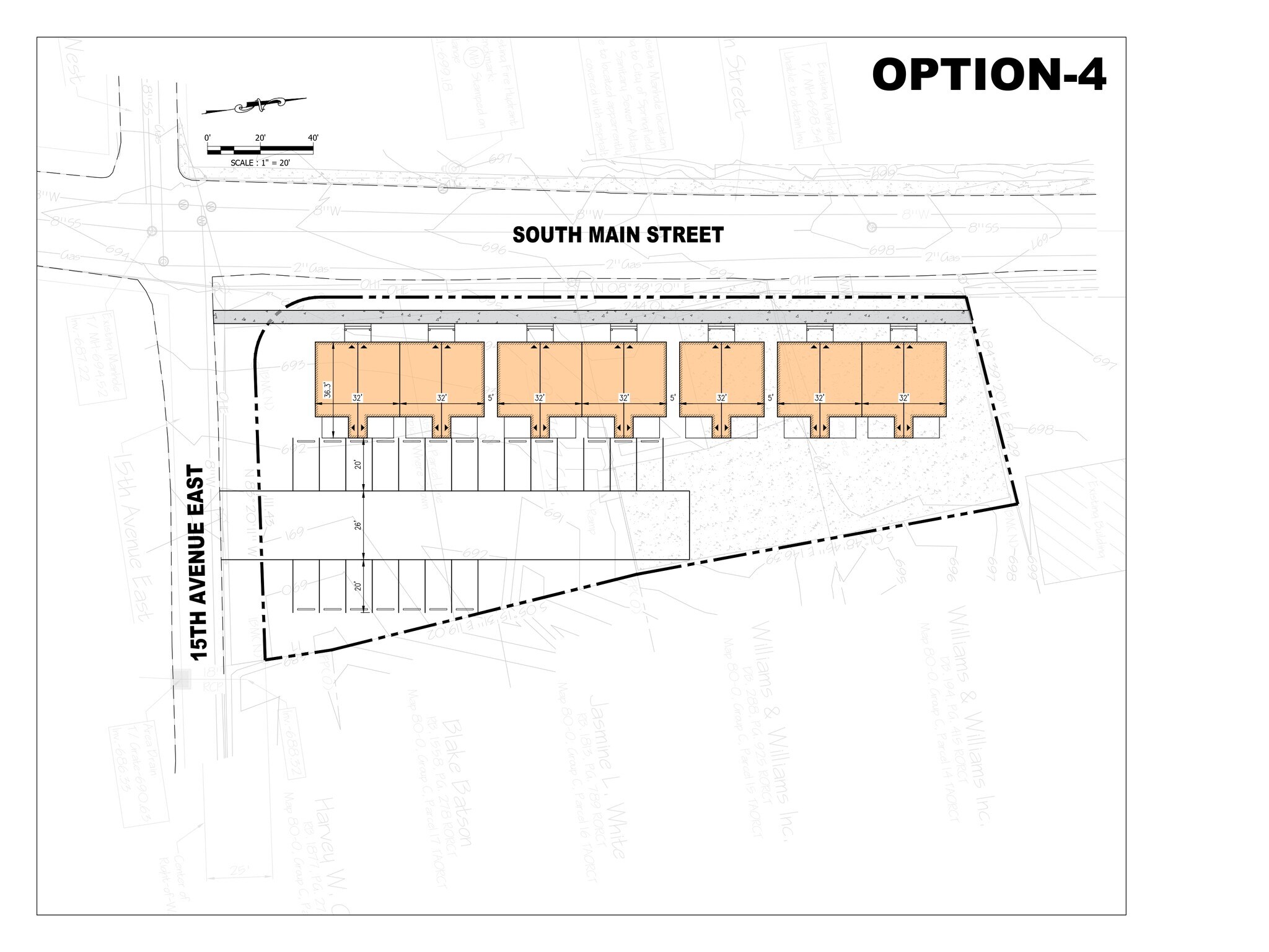 1320 Main st, Springfield, TN à vendre Plan cadastral- Image 1 de 2