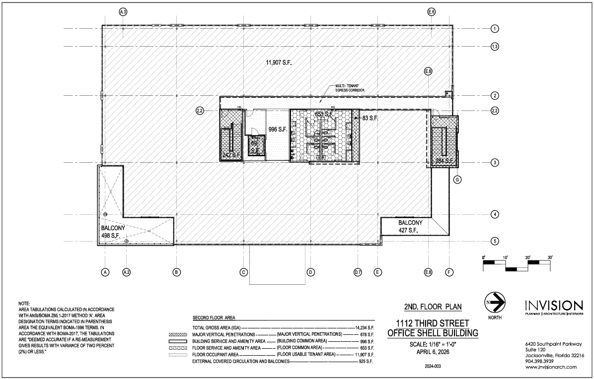 1112 3rd St, Neptune Beach, FL for lease Floor Plan- Image 1 of 1