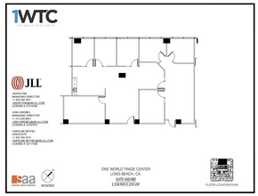 1 World Trade Ctr, Long Beach, CA à louer Plan d  tage- Image 1 de 1