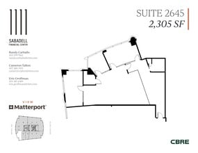 1111 Brickell Ave, Miami, FL à louer Plan de site- Image 1 de 1