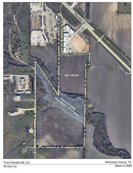 Chandler Road, Hutto, TX for sale - Aerial - Image 2 of 4