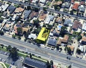 11121 Glenoaks Blvd, Pacoima, CA - Aérien Vue de la carte