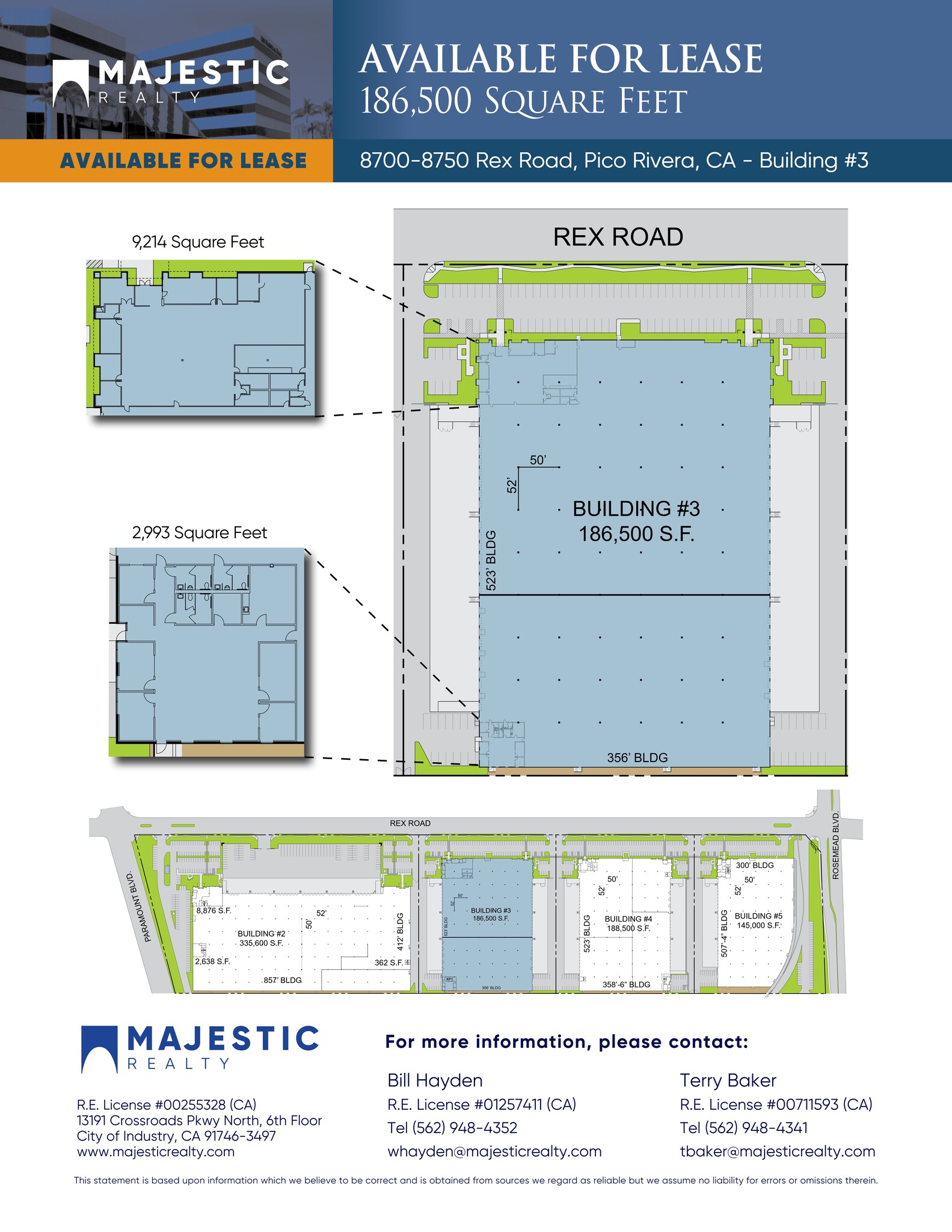 8700-8750 Rex Rd, Pico Rivera, CA for lease Site Plan- Image 1 of 1