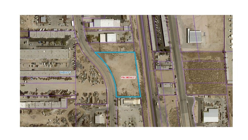 37922 6th Street E, Palmdale, CA for sale - Aerial - Image 2 of 3