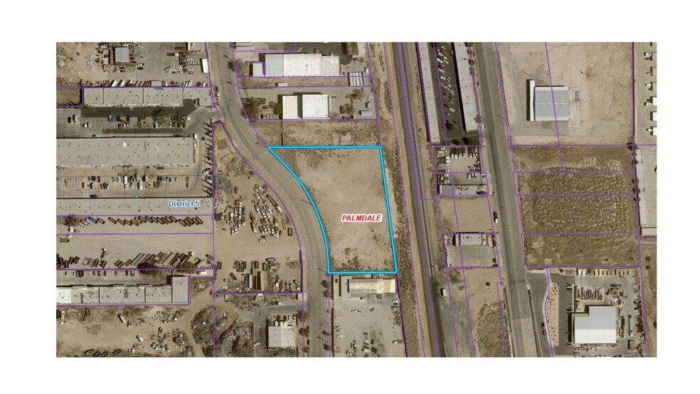 37922 6th Street E, Palmdale, CA à vendre - Aérien - Image 2 de 3