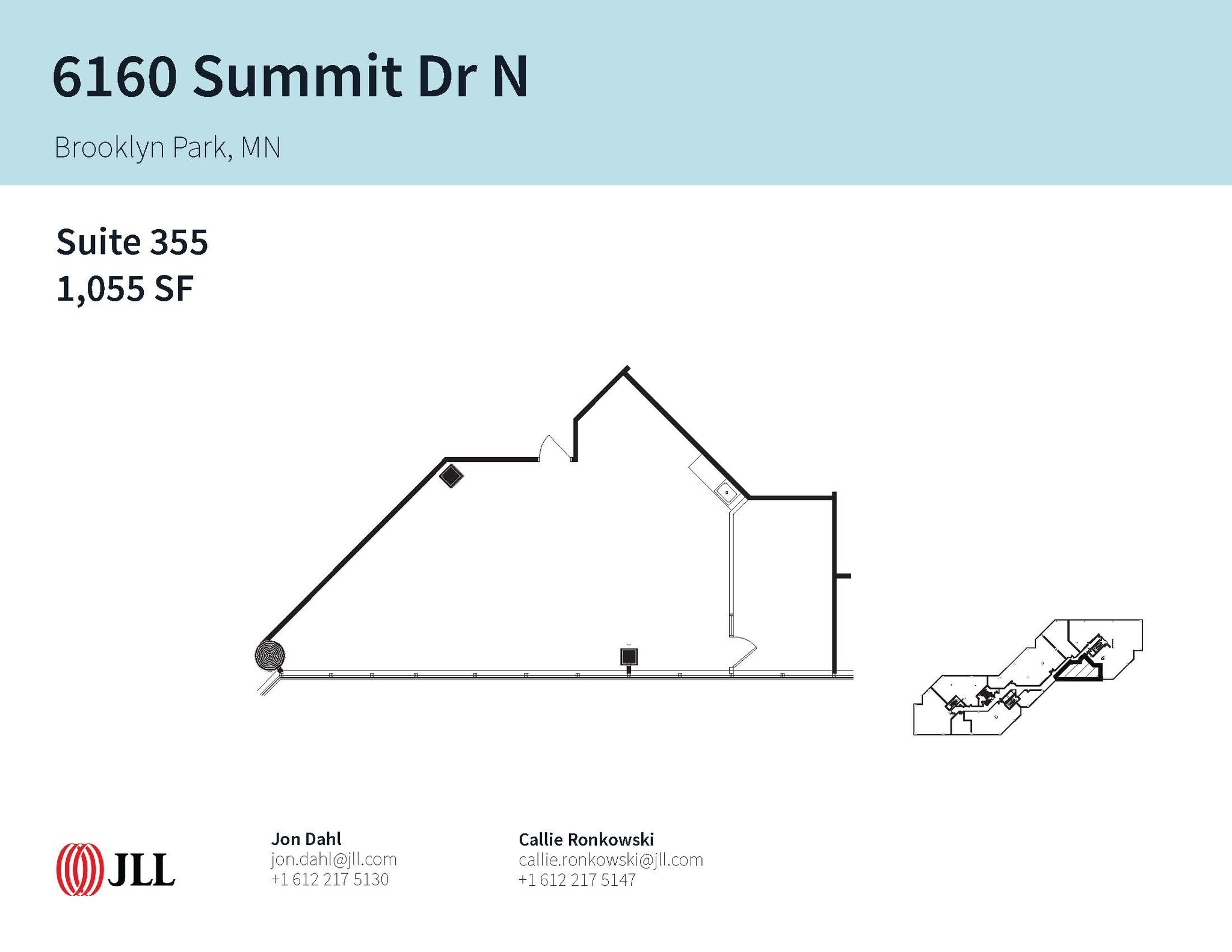 6160 N Summit Dr, Brooklyn Center, MN for lease Floor Plan- Image 1 of 1