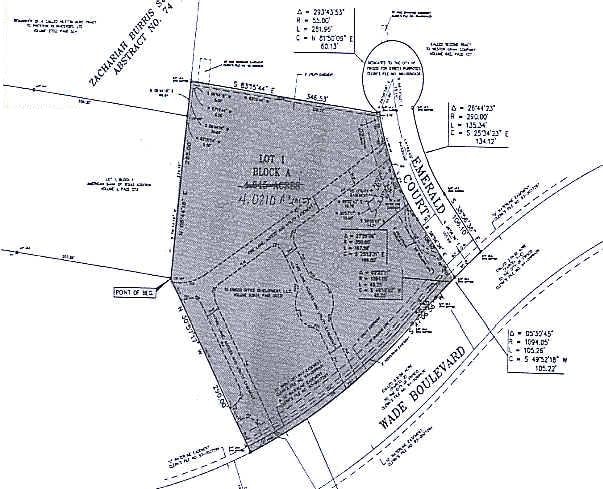 9300 Wade Blvd, Frisco, TX for lease - Plat Map - Image 2 of 7