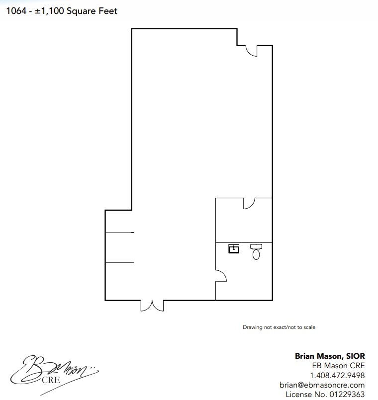 1060-1070 Lincoln Ave, San Jose, CA for lease Floor Plan- Image 1 of 1