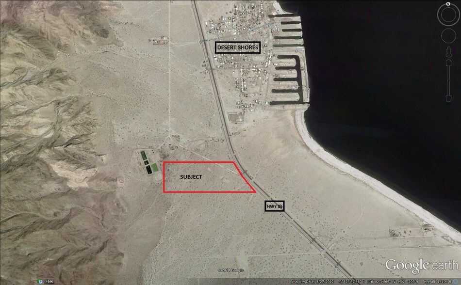 Hwy 86, Desert Shores, CA for sale - Building Photo - Image 1 of 1