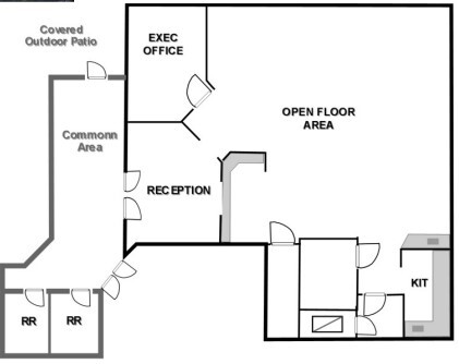 2550 Lakewest Dr, Chico, CA à louer Plan d  tage- Image 1 de 1