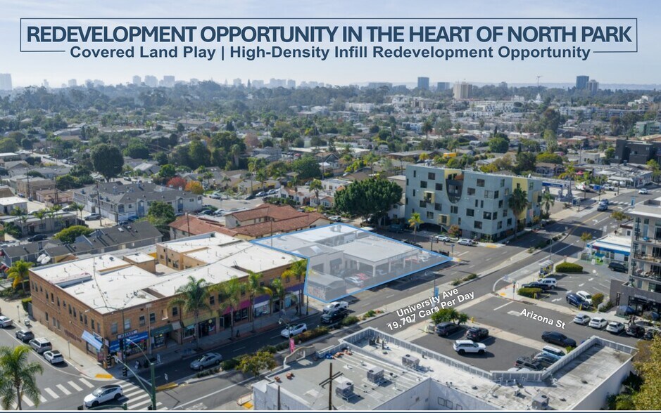 2505 University Ave, San Diego, CA à vendre - Photo du bâtiment - Image 1 de 2