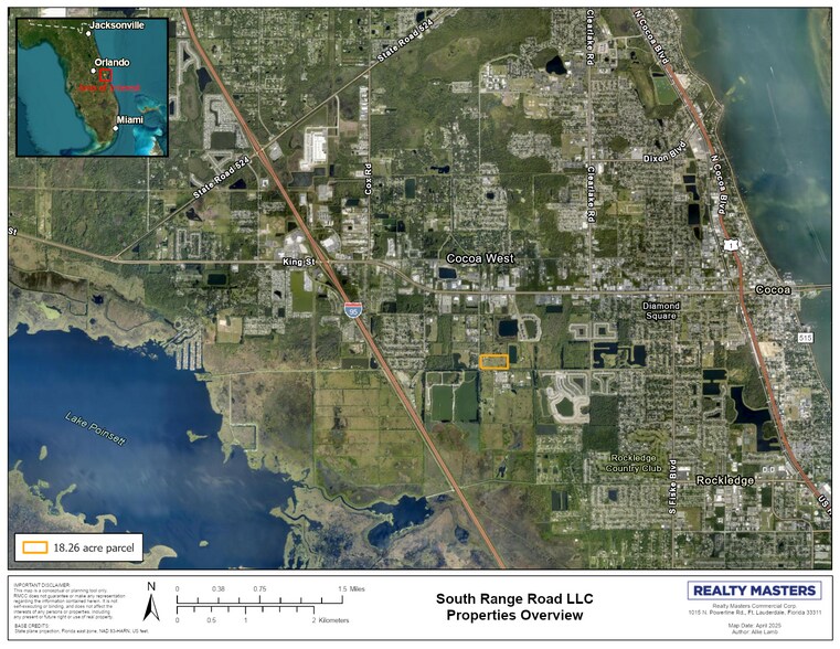 S Range Rd, Cocoa, FL à vendre - Photo du bâtiment - Image 2 de 3