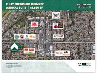Plus de détails pour 906 Cirby Way, Roseville, CA - Médical à louer