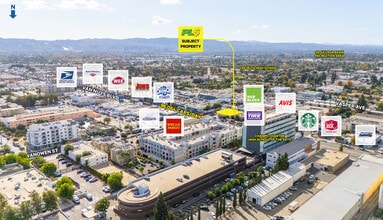 6801 Van Nuys Blvd, Van Nuys, CA - Aerial  map view - Image1