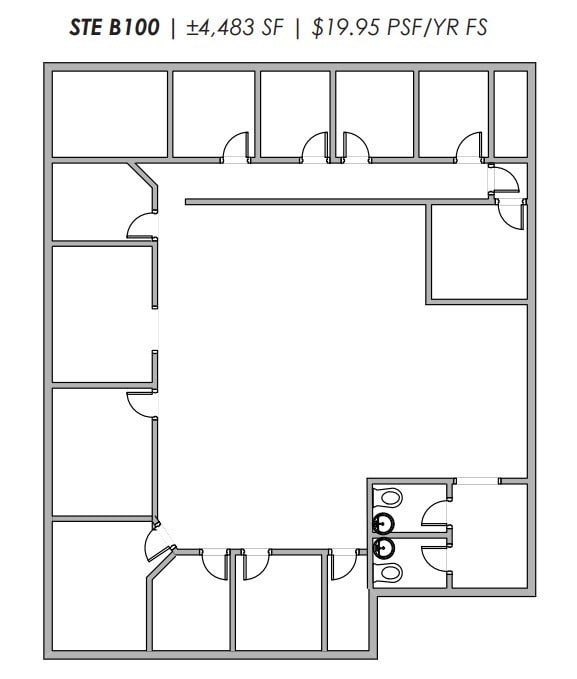 459 N Gilbert Rd, Gilbert, AZ for lease Floor Plan- Image 1 of 1