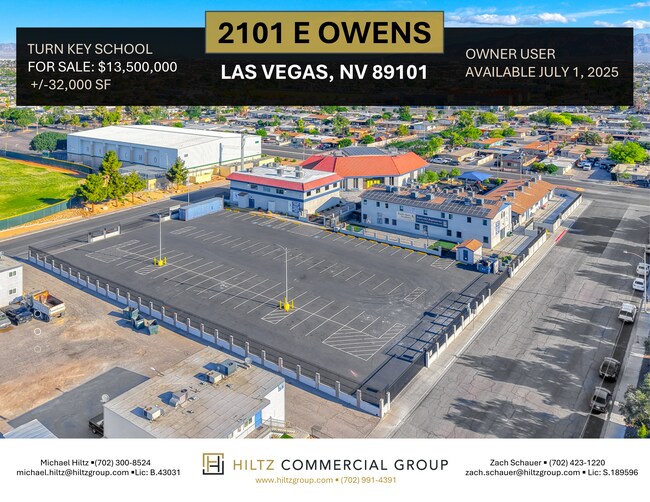Plus de détails pour 2141 E Owens Ave, North Las Vegas, NV - Spécialité à vendre