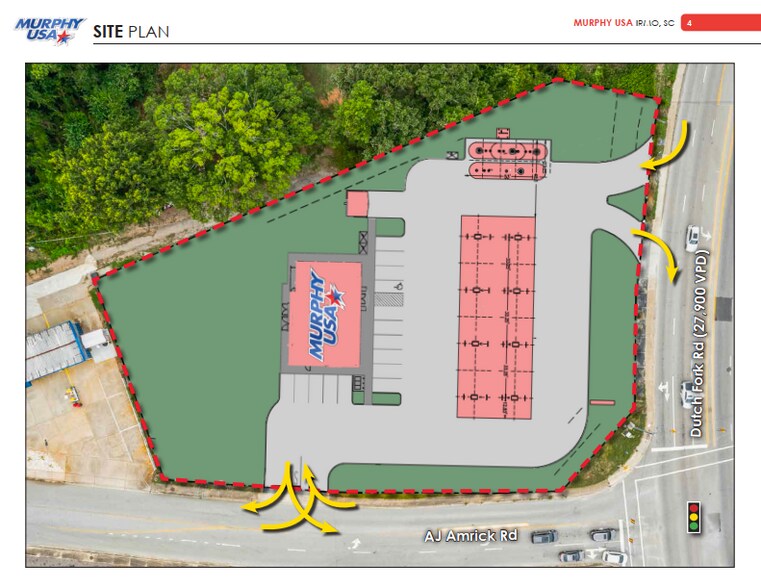 1401 Dutch Fork Rd, Irmo, SC à vendre - Photo du bâtiment - Image 2 de 4