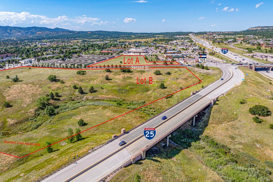 Monument Gateway Hwy 105/I-25 22.20 AC portfolio of 2 properties for sale on LoopNet.ca - Aerial - Image 1 of 3
