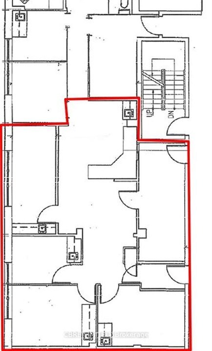 450 Central Ave, London, ON à louer Plan d’étage- Image 1 de 1