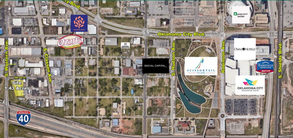 1000 SW 5th St, Oklahoma City, OK à louer - Photo du bâtiment - Image 2 de 2