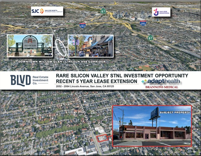 Plus de détails pour 2064 Lincoln Ave, San Jose, CA - Commerce de détail à vendre