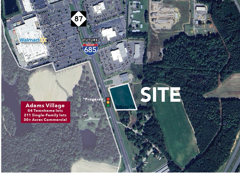 0 NC 87 Hwy, Sanford, NC for sale - Aerial - Image 2 of 4