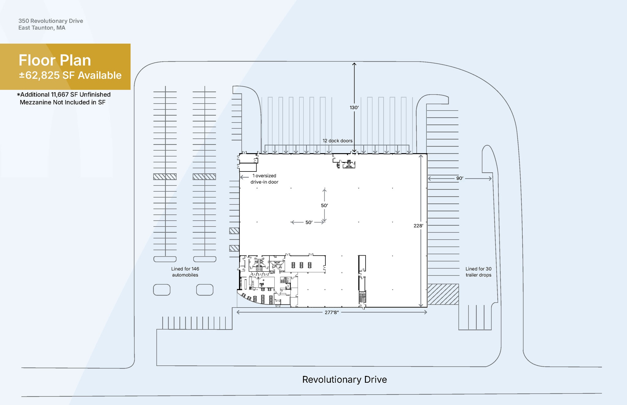 350 Revolutionary Dr, Taunton, MA for lease Floor Plan- Image 1 of 1