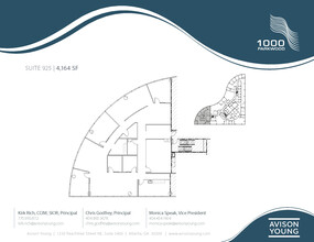 1000 Parkwood Cir SE, Atlanta, GA à louer Plan d  tage- Image 1 de 1