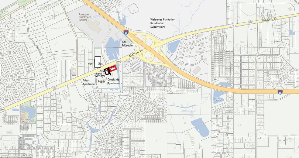 6641-6649 US-90 East, Tallahassee, FL for lease - Aerial - Image 2 of 5