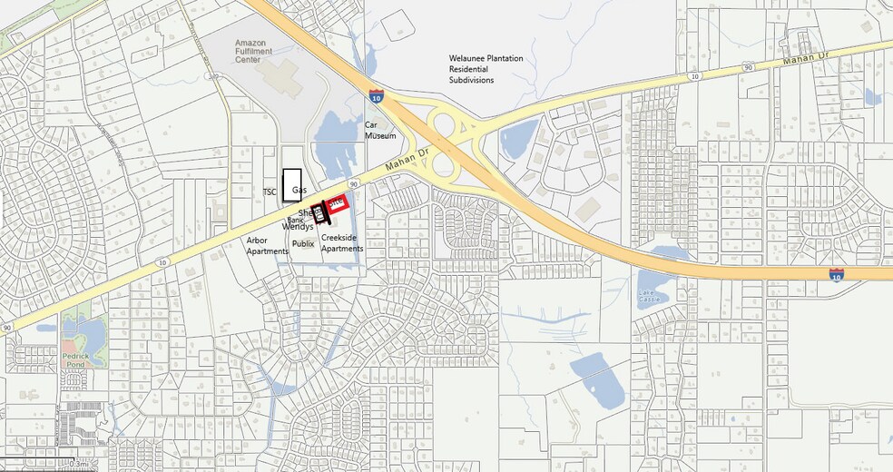 6641-6649 US-90 East, Tallahassee, FL à louer - Aérien - Image 2 de 5