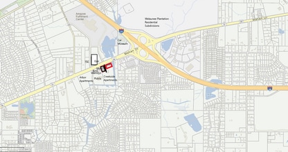 6641-6649 US-90 East, Tallahassee, FL - AERIAL  map view