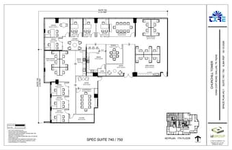 12400 Coit Rd, Dallas, TX à louer Plan d’étage- Image 2 de 2