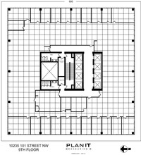 10235 101st St NW, Edmonton, AB à louer Plan d’étage- Image 1 de 1