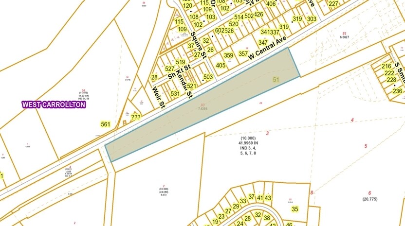 505 W Central Ave, West Carrollton, OH à vendre - Photo du bâtiment - Image 1 de 1