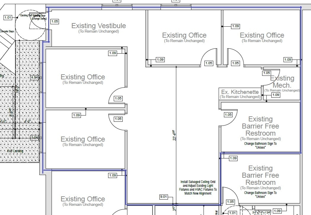 833 E 16th St, Holland, MI à louer Plan d’étage- Image 1 de 1