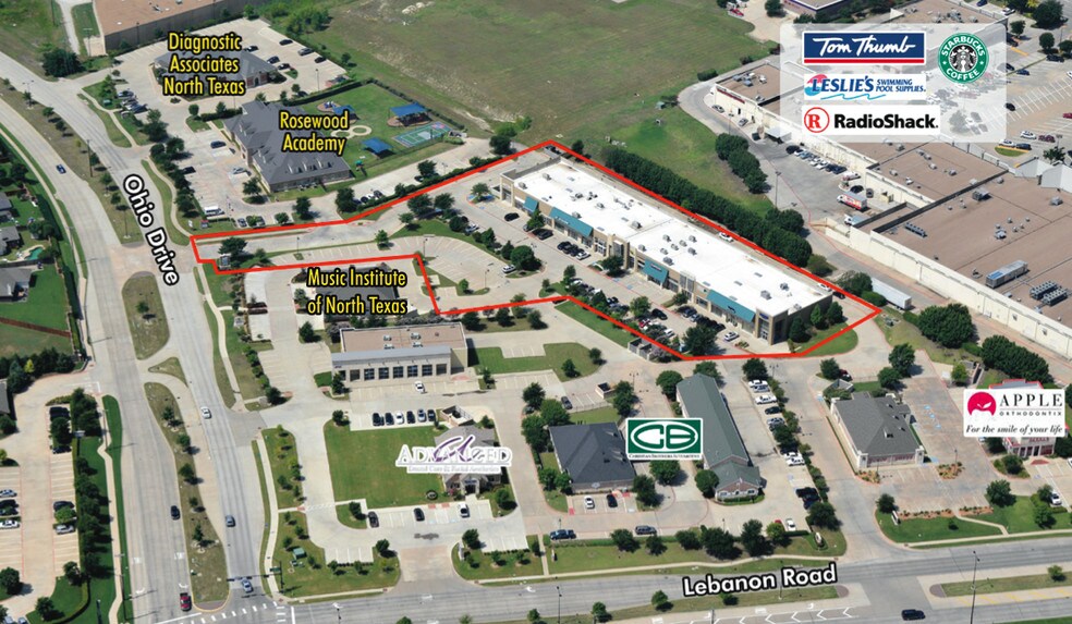 4681 Ohio Dr, Frisco, TX à louer - Photo du bâtiment - Image 2 de 6