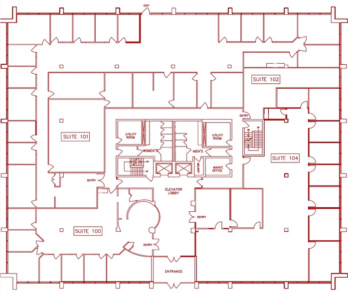 6700 Century Ave, Mississauga, ON for lease - Floor Plan - Image 3 of 9