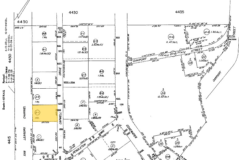 8393 Capwell Dr, Oakland, CA à louer - Plan cadastral - Image 2 de 3